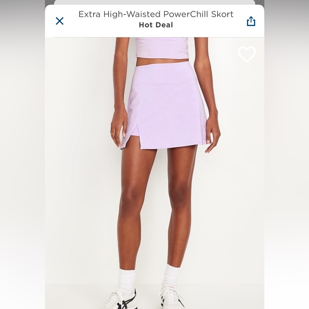 Athletic skirt - Extra High-Waisted Powerchill skirt